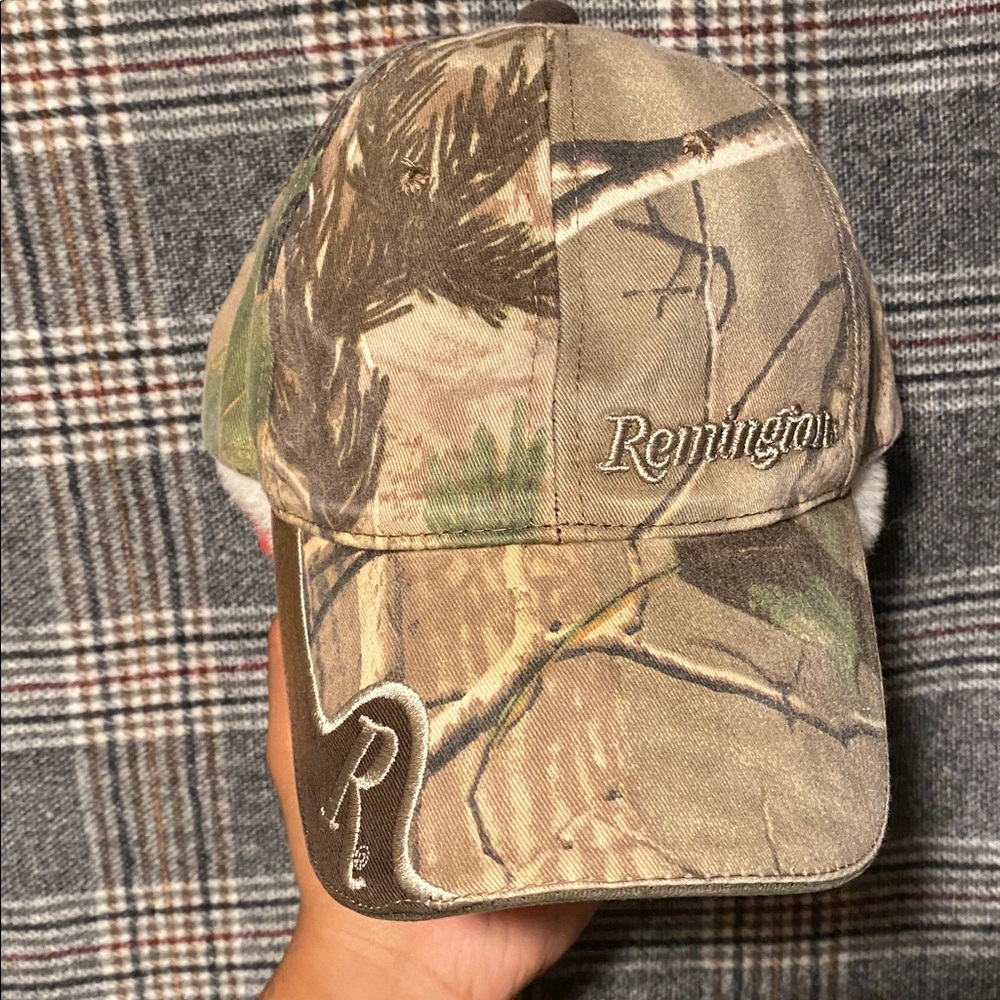 Remington Woodland Camo Cap